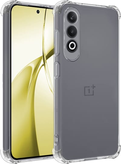 Hoesje - Geschikt voor OnePlus Nord CE4 - Sterk & Shockproof - Siliconen Case - Back Cover - Telefoon Hoes Shock Proof - Telefoonhoesjes - Transparant