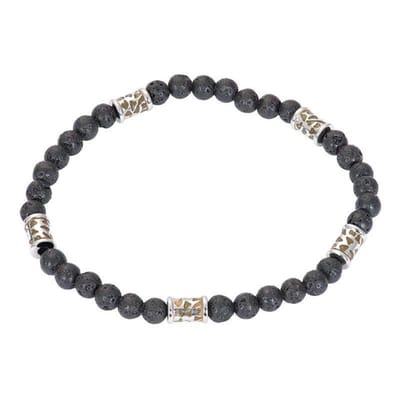 iXXXi jewelry kralenarmband Cairo zwart - Maat one size