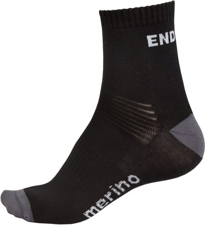 Endura Baabaa Merino Half Lange Sokken Zwart EU 37-39.5 Man