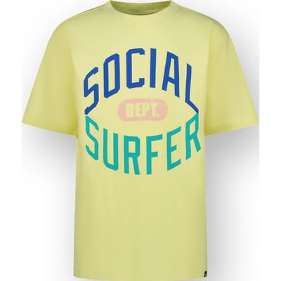 Vingino Boys Hillot T-shirt Pale Lime Yellow Size: 10 | T-shirts Outlet | Unisex | Geel