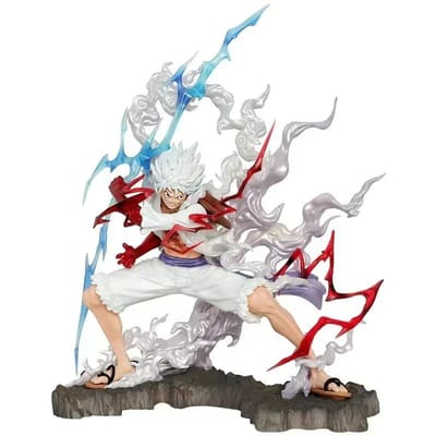 One Piece Raiden Vijfde Versnelling Nica Bliksem Luffy Actiefiguur Model Standbeeld Speelgoed Collectie Decoratie Model Speeltjes Cadeau 2026 white