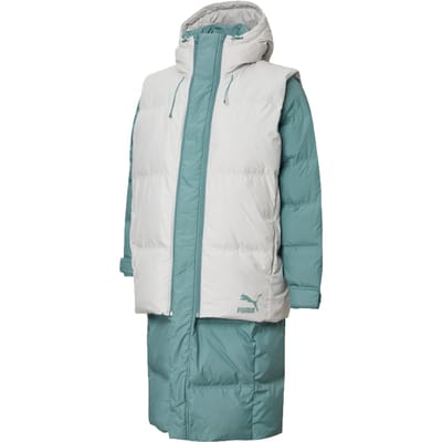 Puma 2 Set Laag Heren Teal Gewatteerde Jas