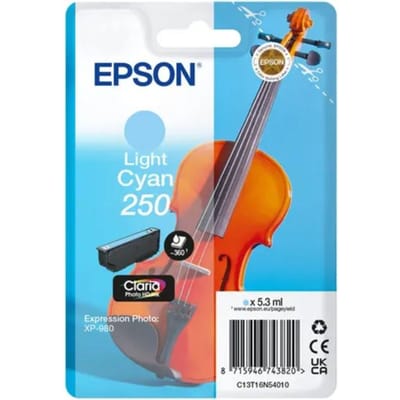 Epson 250XL (C13T16P54010) Inktcartridge Licht-cyaan Hoge capaciteit