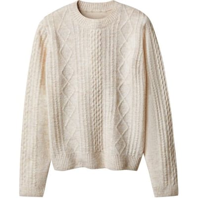 esmara Gebreide dames trui (Beige, XS (32/34))