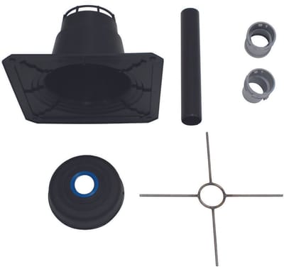 Vaillant Set 1 Basiselementen schachtafd. voor flexibel rookgassysteem DN 60, PP, 0020077524