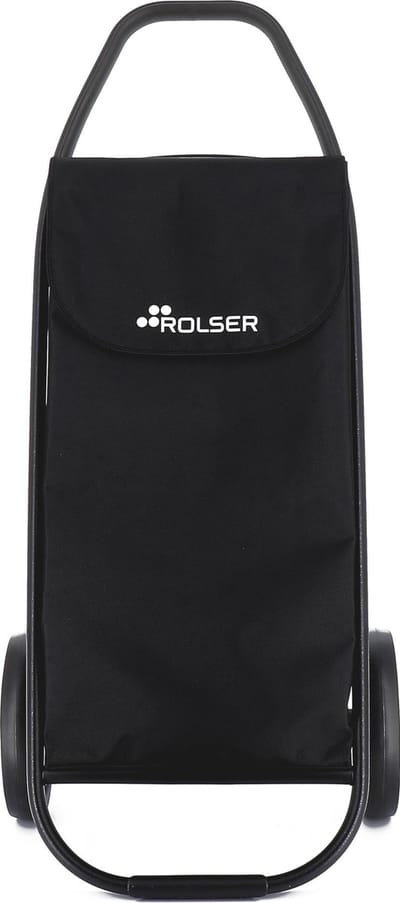 Rolser boodschappentrolley - Com MF 8 Black Tube (Negro)