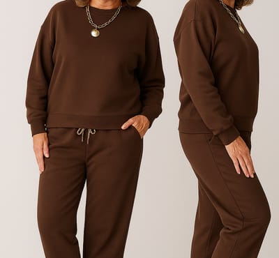 Comfy set | Huispak | Lounge wear |Bruin | One size