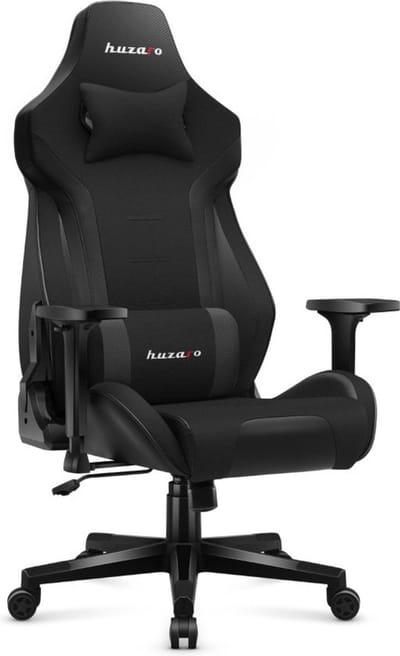 Huzaro Force 7.6 Black – High-end Gamingstoel met Ultime Comfort en Ergonomische Functies