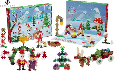 Equivera Adventskalender Kinderen - Cadeau voor Kinderen - Cadeau voor de Feestdagen - Adventskalender
