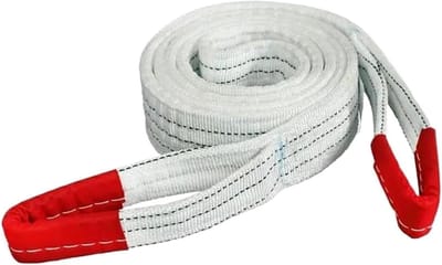 Platte hijsband - Touw band - Zware lasten tillen - 4-laags sterkte - 1 ton 10 meter - One Color