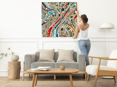 Kunstprint | Wanddecoratie | Dibond | 80 × 80 cm
