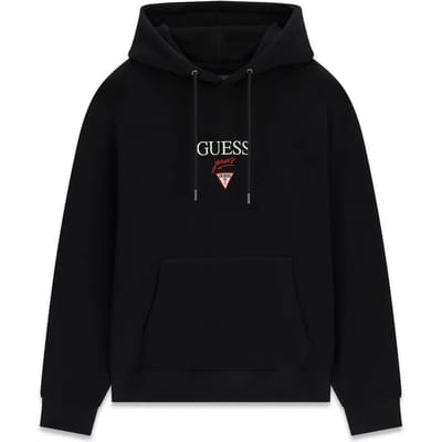 Capuchon sweaters Guess M6RQ26 KCPR1 REG BAKER-JBLK JET BLACK