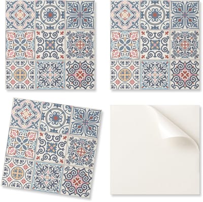 Decoratieve vinyl wandtegels met geprint mozaïekpatroon 20x20x20 cm