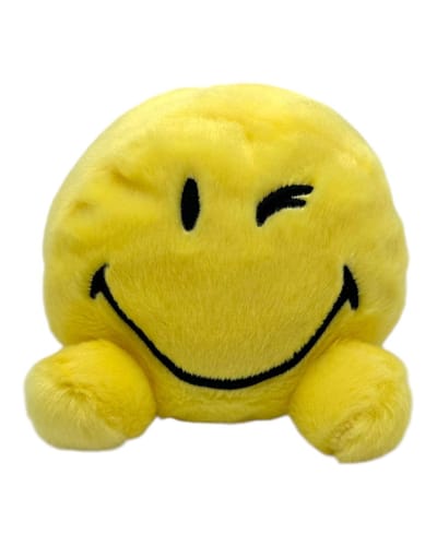Palm Pals - Smiley knuffel - 13 cm - Pluche
