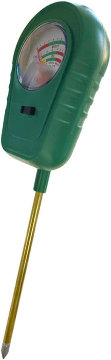 Bodemtester - Grondtester Vochtmeter - Planten Verzorgen - 3-in-1 Meting - 22.5 cm - Groen