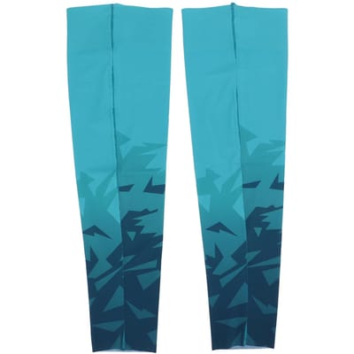 Armmouwen Zonlicht Blauw UV-bescherming Ademend Ergonomisch Sneldrogend Zonnesleeves voor Sport Fietsen Buiten M blue