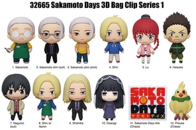 Sakamoto Days Sakamoto Days Unisex Rugzakhanger - meerkleurig - Standard
