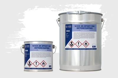 Wixx 2K Epoxy 550 Betonverf - 10L - Wit