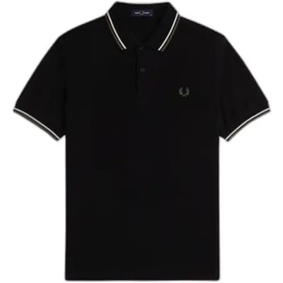 Fred Perry Twin Tipped Polo Heren - Maat L