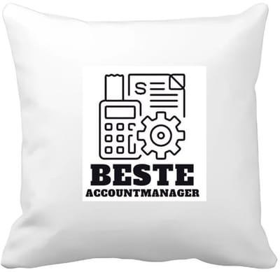 Akyol - beste accountmanager Kussen hoes - Beste accountmanager - collega - welkom - afscheid - 40 bij 40 cm