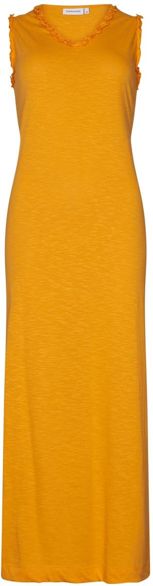 Dames Nachthemd Pastunette - Yellow Breeze - Lang - Katoen - Maat 36