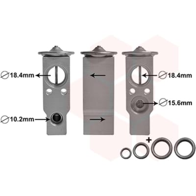 Expansieventiel, airconditioning VAN WEZEL 53001710
