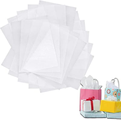 Transparant inpakpapier 75 x 52 cm - 20 vellen - Ideaal voor cadeauverpakking, kledingbescherming en ambachtelijke projecten