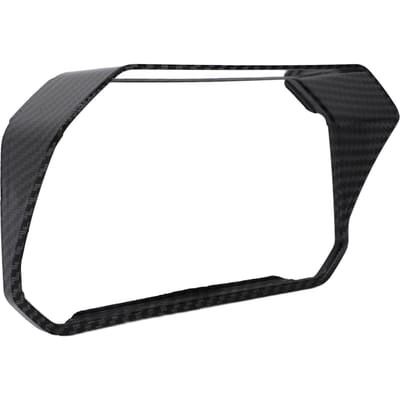 Motorfiets instrumentenkap zonneklep koolstofvezel stijl instrumentenkap zonneklep hoes beschermkap voor gray