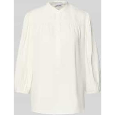 Blouseshirt met korte knoopsluiting