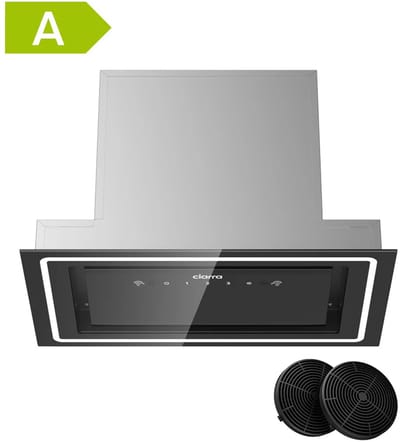 Ciarra CBCB5931C-OW 52 cm inbouwafzuigkap - Gebaren en Touch control - Energieklasse A - Recirculatie & afzuiging - LED