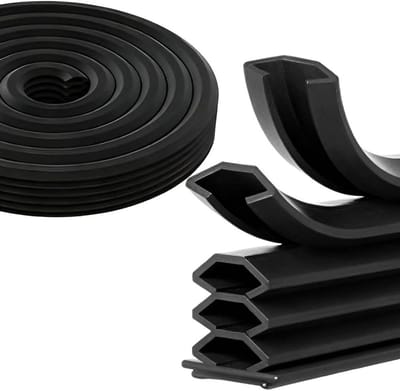 Zelfklevende Sealing Tape 10mm x 15mm - Waterdichte Rubberafdichting voor Deuren en Ramen, Flexibele Afdichting voor Thuisgebruik