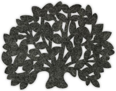 Boom vilt onderzetters - Roze - 6 stuks - 11 x 10 cm - Tafeldecoratie - Glas onderzetter - Cadeau - Woondecoratie - Woonkamer - Tafelbescherming - Onderzetters Voor Glazen - Keukenbenodigdheden - Woonaccessoires - Tafelaccessoires