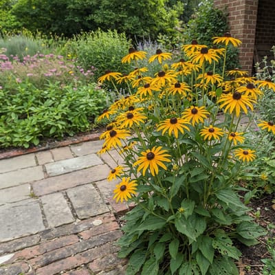 Bloomique - Set van 3 - Rudbeckia Fulgida ‘Goldsturm’ - Zonnehoed - Rijkbloeiend - Winterhard - Vaste plant - 10-20 cm hoog - Pot 9 cm