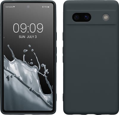 kwmobile telefoonhoesje geschikt voor Google Pixel 7a - Hoesje voor smartphone - Precisie camera uitsnede - In bosbesblauw
