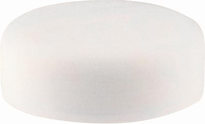 Polijstpad Schuim - Polijstspons Klittenband - Polijstmiddelen Verwerken - Stevige Stabiele Plaat - 150 x 50 mm - Wit