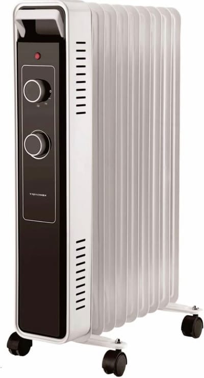 Trendmax olieradiator - 2000 watt - Thermostaat - Elektrische kachel - Oliegevulde radiator - Elektrische verwarming - Elektrische kachel - 3 warmtestanden - Timer