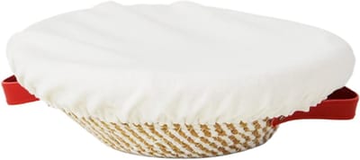 Brood Bakmand - Rijsmand Deeg - Ambachtelijk Brood Maken - Handgemaakt Natuurlijk - 23 x 9.5 cm - Meerkleurig