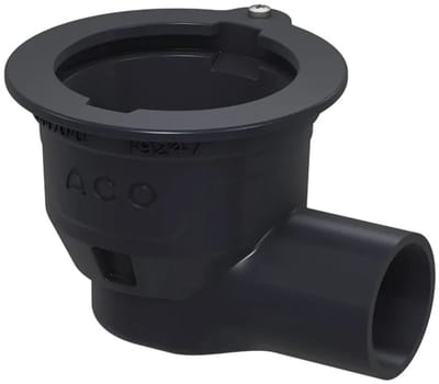 ACO Vloerafvoer Passavant DN70 1,5 graden/1,6/s/ houder/zonder WS/coating, 5169.20.20