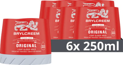 Brylcreem Gel Pommade - Original - creëer makkelijk de perfecte look - 6 x 250 ml
