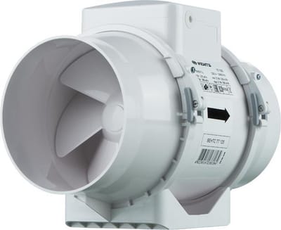 Vents TT buisventilator 125 mm - Tot 280 m³/h - Inline fan