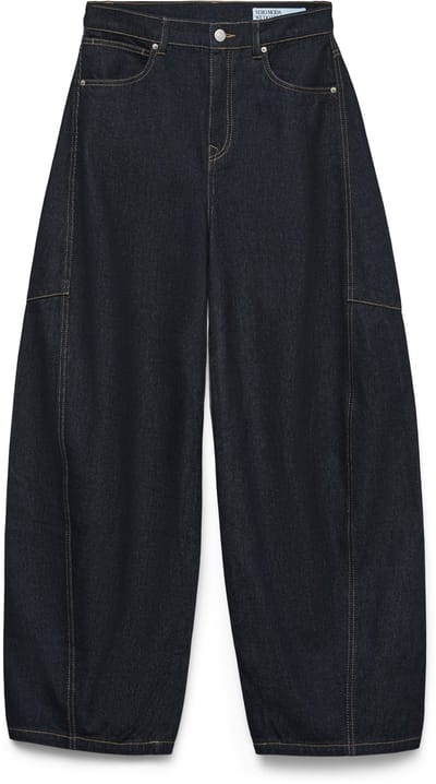 VERO MODA - VMKAITLIN HR WIDE BARREL JEANS SI352 - Dames - Jeans