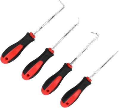 Precisie pick en haken set 154mm - chroom vanadium staal - veelzijdig - ideaal voor demontage - ShopVlot