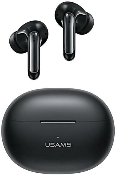 USAMS X-don Serie - Draadloze Bluetooth 5.3 Oordopjes - Zwart - ENC Ruisonderdrukking