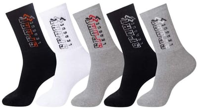 ATLAS FOR MEN - Set van 5 paar sportsokken - Heren - Verkrijgbaar in grote maten - 43/46