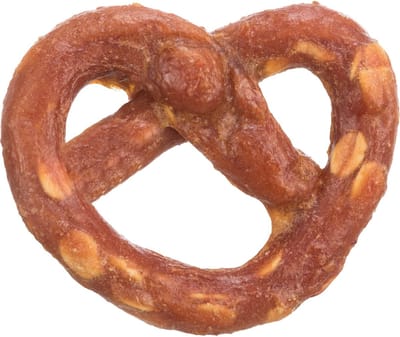 Trixie Mini Pretzel Honden Snack - Eiwitrijke Kip 69% - 300 Stuks, 6 x 4 cm