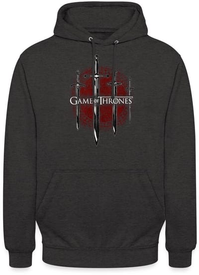 Game Of Thrones Zwaarden van de Huizen Hoodie Unisex