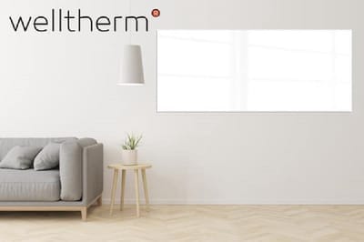 Welltherm metalen infrarood paneel 210Watt + schakelaar