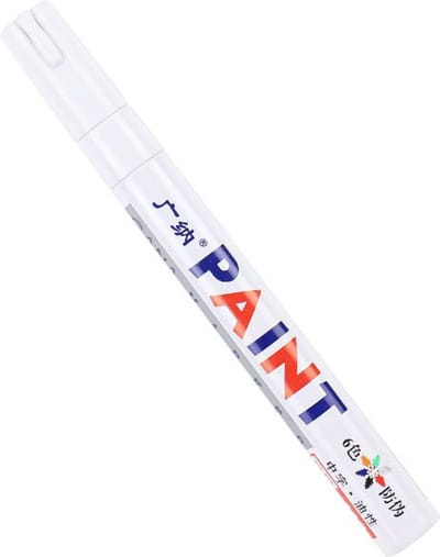 Bandenstift - Tyre Marker - Wit