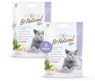Plantaardige Kattenbakvulling - 5.5L Klontvormend en Geurremmend met Lavendel