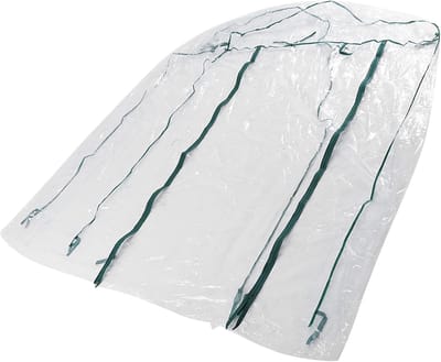 Draagbare Tuinkas - Plantenhoes Kas - Planten Beschermen - Transparant PVC Materiaal - 143 x 73 x 195 cm - Transparant